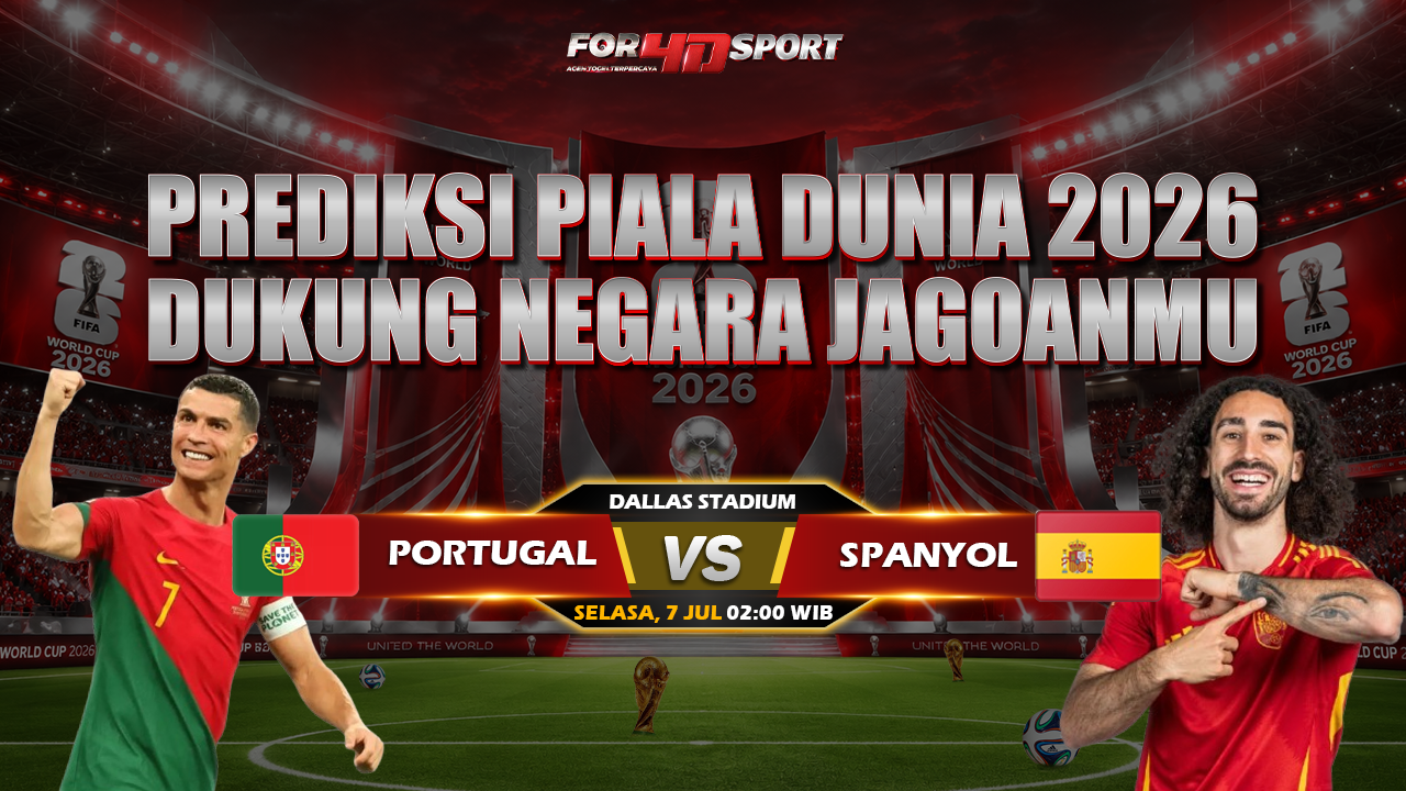 PREDIKSI PIALA DUNIA PORTUGAL VS SPANYOL